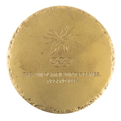 Lot #6367 Nagano 1998 Winter Olympics Participation Medal - Image 2