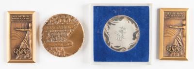 Lot #6379 Summer and Winter Olympic Participation Medals (4) - Image 1