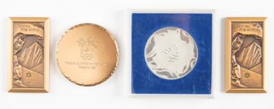Lot #6379 Summer and Winter Olympic Participation Medals (4) - Image 2