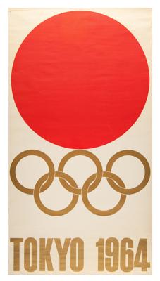 Lot #6297 Tokyo 1964 Summer Olympics Poster