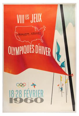 Lot #6285 Squaw Valley 1960 Winter Olympics Poster