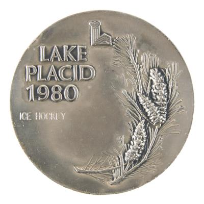 Lot #6121 Lake Placid 1980 Winter Olympics Silver Winner's Medal for Ice Hockey - Image 4