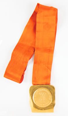 Lot #6128 Sarajevo 1984 Winter Olympics Gold Winner's Medal for Ice Hockey - Image 2