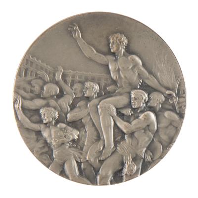 Lot #6071 Melbourne 1956 Summer Olympics Silver Winner's Medal - Image 2