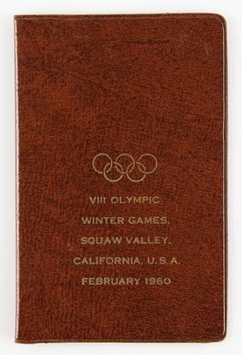 Lot #6286 Squaw Valley 1960 Winter Olympics Gatekeeper's Credential Wallet - Image 1