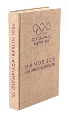 Lot #6248 Berlin 1936 Summer Olympics Regulation Book