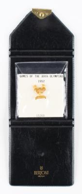 Lot #6266 Helsinki 1952 Summer Olympics Gold Medal Winner's Pin - Image 2