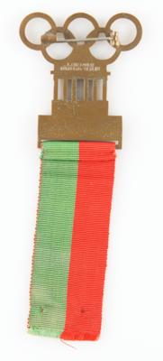 Lot #6051 Berlin 1936 Summer Olympics Film Badge - Image 2