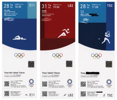 Lot #6375 Tokyo 2020 Summer Olympics Tickets - Image 1