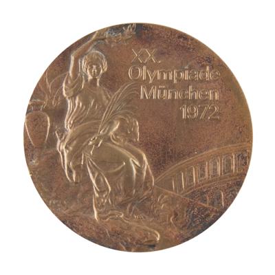 Lot #6112 Munich 1972 Summer Olympics Bronze Winner's Medal - Image 1