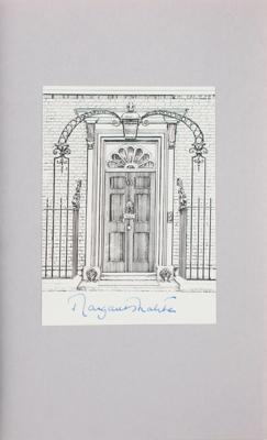 Lot #324 Margaret Thatcher Signed Book - Image 2