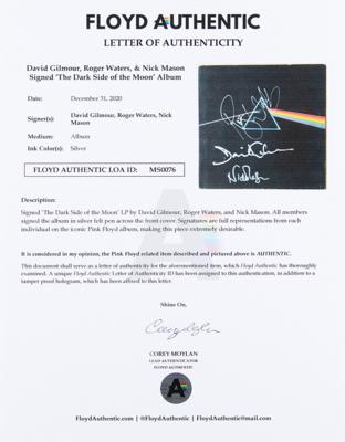 Lot #554 Pink Floyd Signed Album - Image 4