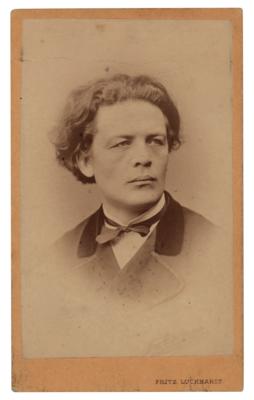 Lot #576 Anton Rubinstein Autograph Musical Quotation Signed - Image 2