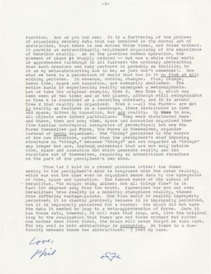 Lot #483 Philip K. Dick Typed Letter Signed - Image 3