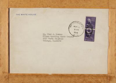 Lot #158 Harry S. Truman Typed Letter Signed as President - Image 4
