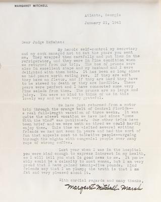 Lot #488 Margaret Mitchell Archive of (7) Typed Letters Signed - Image 8