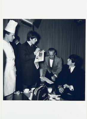 Lot #547 Beatles Signatures (February 1964) - Image 2
