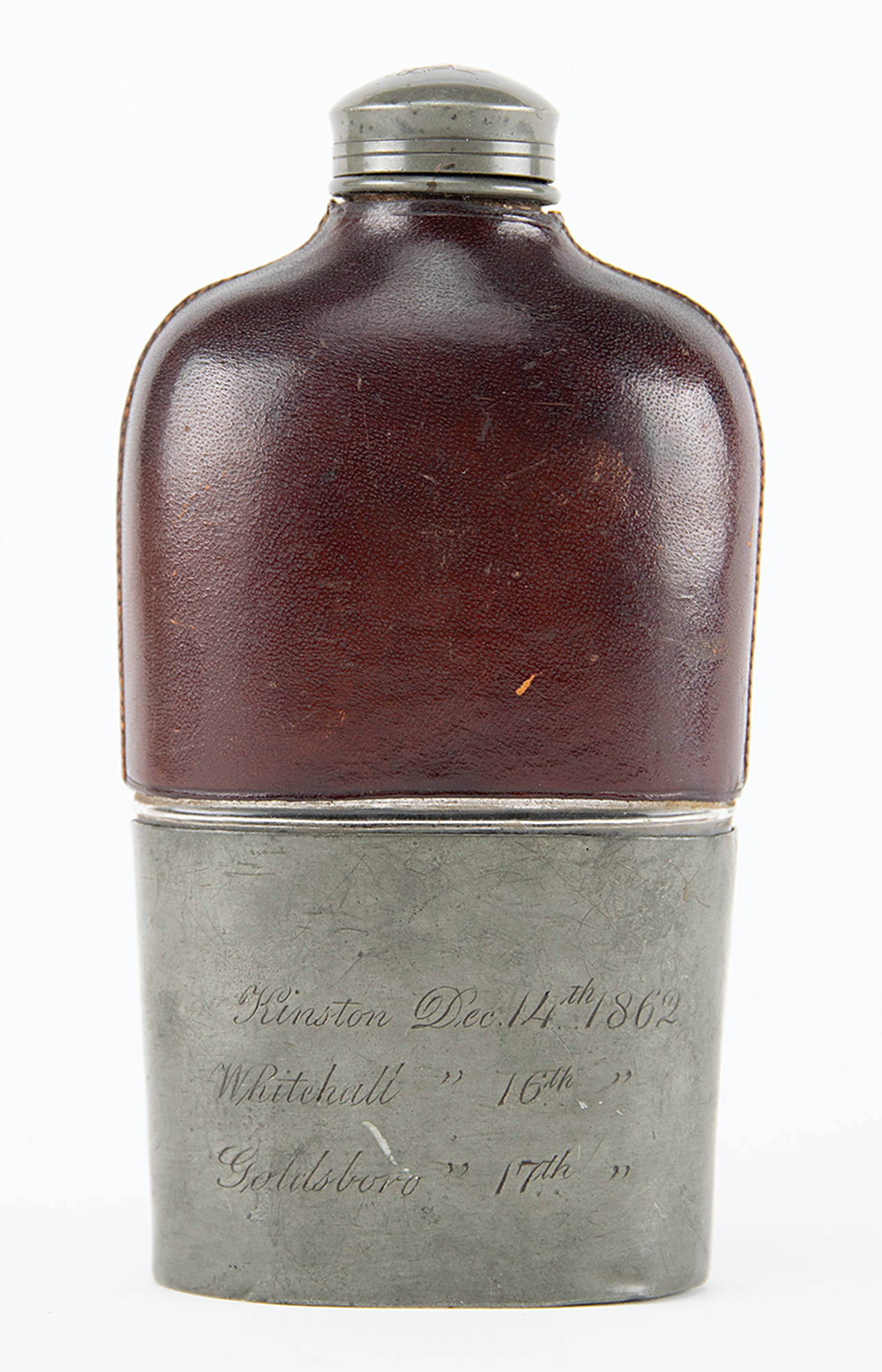 Lot #339 Civil War Whiskey Flask