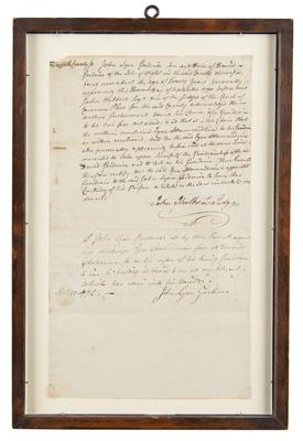 Lot #292 New York: Gardiner's Island Document - Image 2