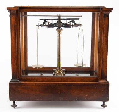 Lot #182 Brass Apothecary/Gold Scale by Henry Troemner - Image 2