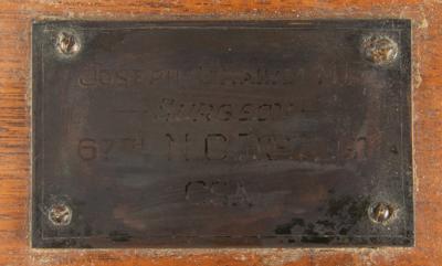 Lot #340 Confederate Surgeon's Apothecary Chest - Image 2