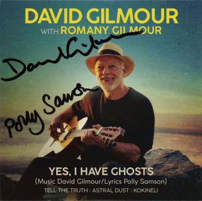 Lot #644 Pink Floyd: David Gilmour Signed CD - Image 1