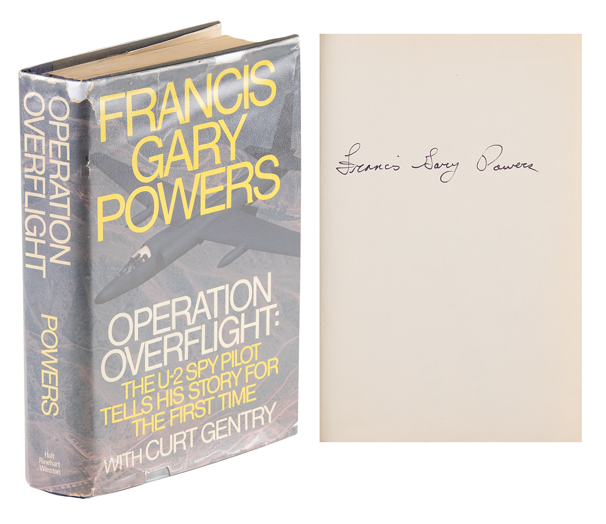 Lot #311 Francis Gary Powers Signed Book