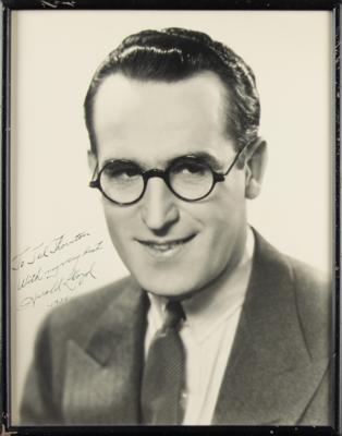 Lot #686 Harold Lloyd Signed Oversized Photograph - Image 2