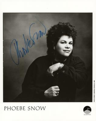 Lot #670 Phoebe Snow Signed Photograph