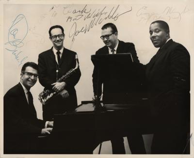 Lot #587 Dave Brubeck Quartet Signed Photograph