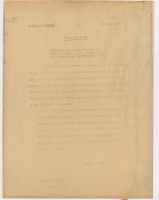 Lot #164 Harry S. Truman Typed Letter Signed - Image 2