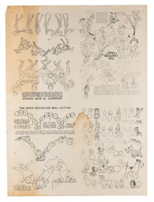 Lot #464 Preston Blair: Collection of (5) Animation Books with Printers Proofs - Image 5