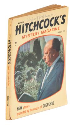 Lot #751 Alfred Hitchcock Signed Magazine - Image 1