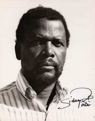 Lot #781 Sidney Poitier Signed Photograph