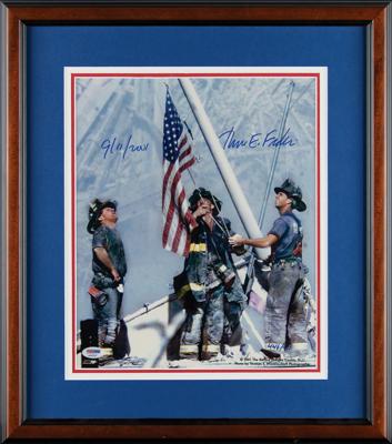 Lot #433 9/11: Thomas E. Franklin Signed Photograph - Image 2