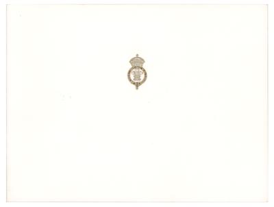 Lot #276 King Charles III Signed Christmas Card (2002) - Image 2