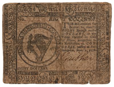 Lot #356 Continental Currency