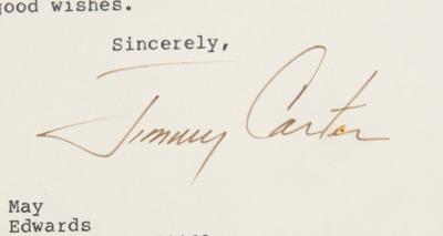 Lot #89 Jimmy Carter Typed Letter Signed - Image 3