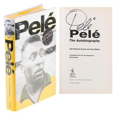 Lot #854 Pele Signed Book - Image 1