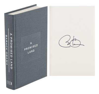 Lot #147 Barack Obama Signed Book - Image 1