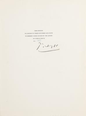 Lot #432 Pablo Picasso Signed Book - Image 2