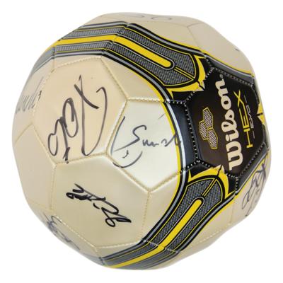 Lot #827 Brazil 2012 National Football Team Signed Soccer Ball - Image 11