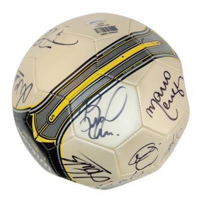 Lot #827 Brazil 2012 National Football Team Signed Soccer Ball - Image 14
