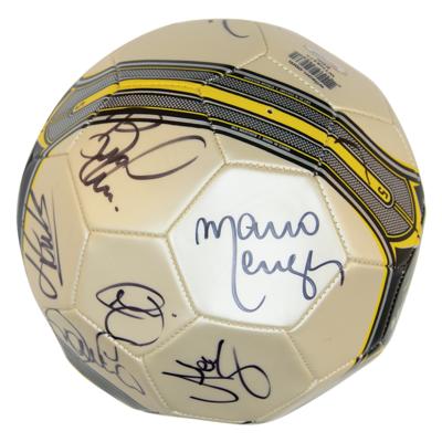 Lot #827 Brazil 2012 National Football Team Signed Soccer Ball - Image 4