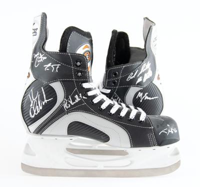 Lot #846 Miracle on Ice (2) Signed Ice Skates - Image 4