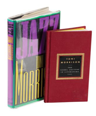Lot #524 Toni Morrison (2) Signed Books