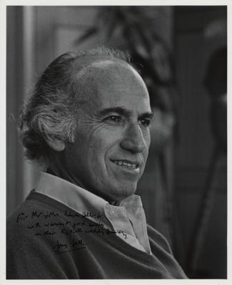 Lot #319 Jonas Salk Signed Photograph