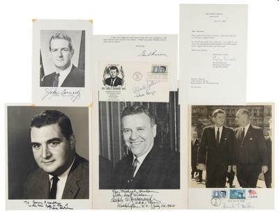 Lot #274 Kennedy Assassination (7) Signed Items