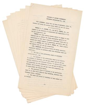 Lot #759 Stanley Kubrick Document Signed - Image 3