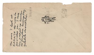 Lot #487 H. P. Lovecraft Autograph Letter Signed to Robert Bloch - Image 3